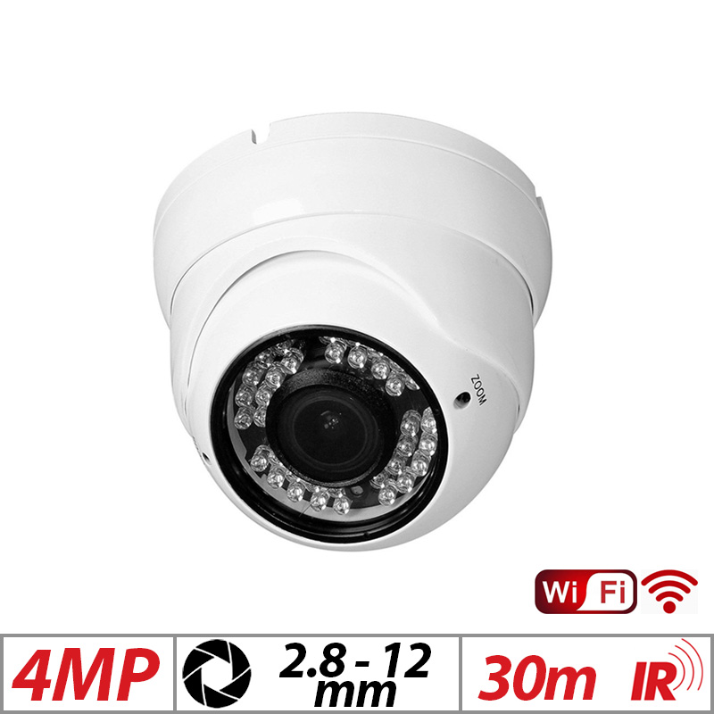 4MP WIFI NON-POE TURRET CAMERA WITH MOTORIZED VARIFOCAL ZOOM 2.8-12MM GRADED ITEM