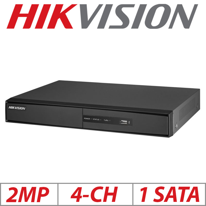 2MP 4CH HIKVISION DVR TURBO HD G1-DS-7204HQHI-F1-N GRADED ITEM
