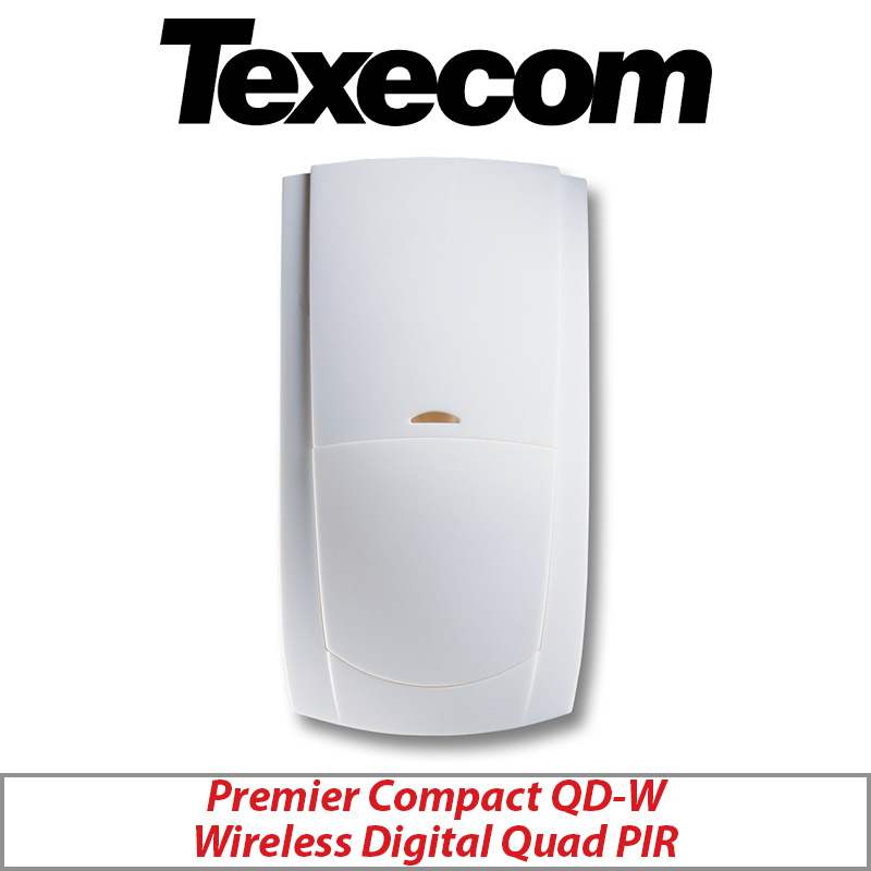 TEXECOM RICOCHET PREMIER COMPACT QD-W GBD-0001 WIRELESS DIGITAL QUAD PIR