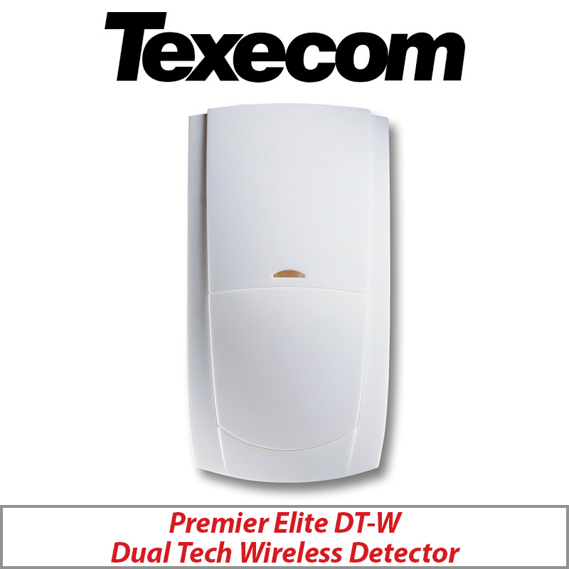 TEXECOM PREMIER ELITE GBF-0001 DT-W DUAL TECHNOLOGY WIRELESS DETECTOR