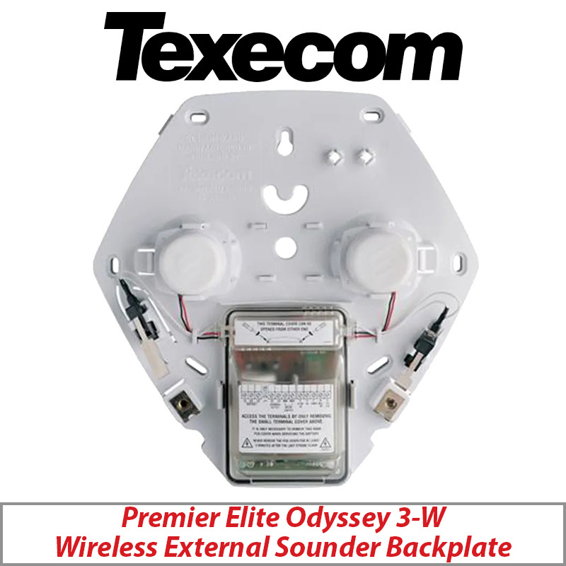 TEXECOM PREMIER ELITE ODYSSEY 3-W GBR-0001 WIRELESS EXTERNAL SOUNDER BACKPLATE