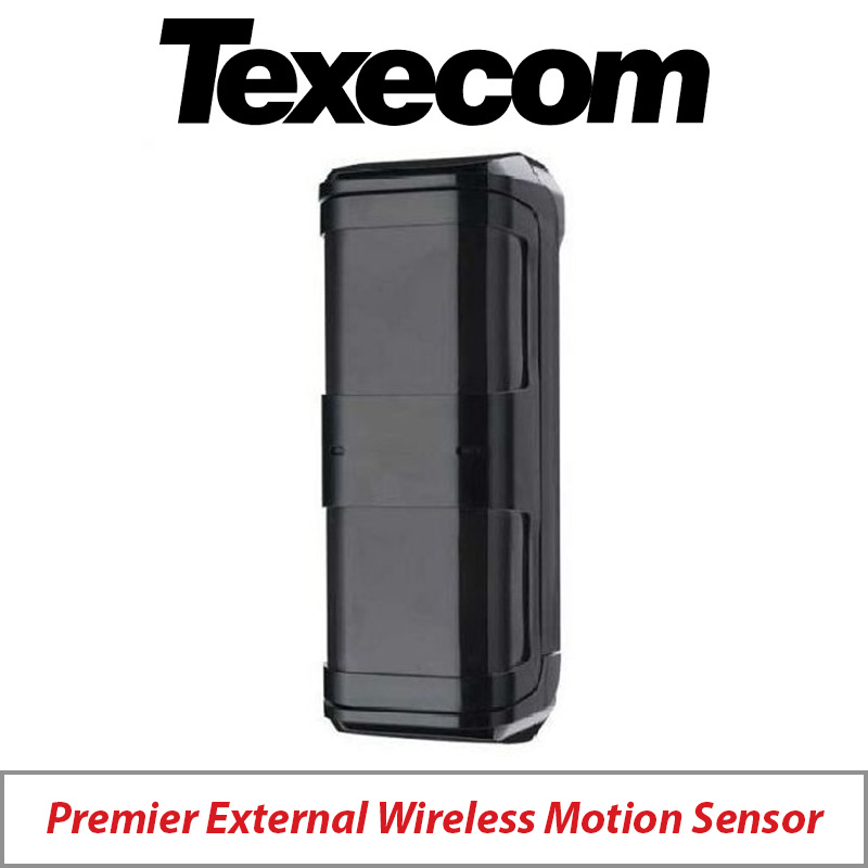 TEXECOM PREMIER GBW-0001 EXTERNAL WIRELESS MOTION SENSOR BLACK