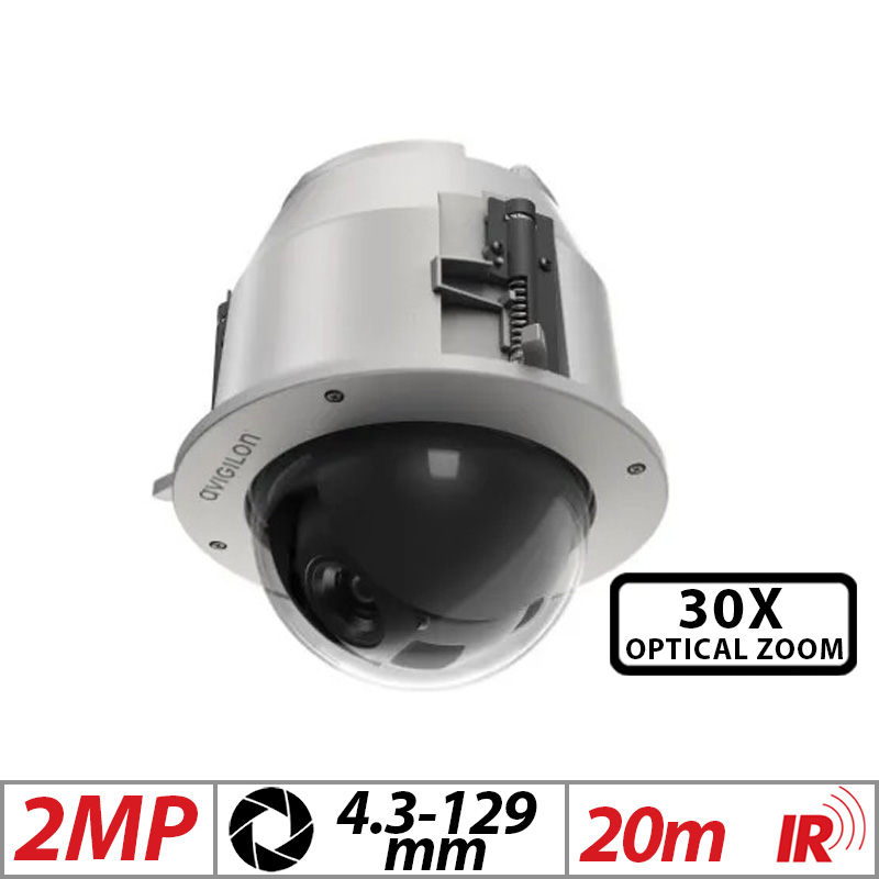 H4 PTZ NETWORK DOME CAMERA LINE WITH SELF-LEARNING VIDEO ANALYTIC AND 30X ZOOM H4PTZ-DC30 GRADED ITEM