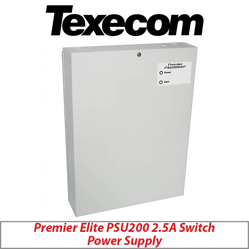 TEXECOM PREMIER ELITE HAA-0001 PSU200 2.5A SWITCH POWER SUPPLY
