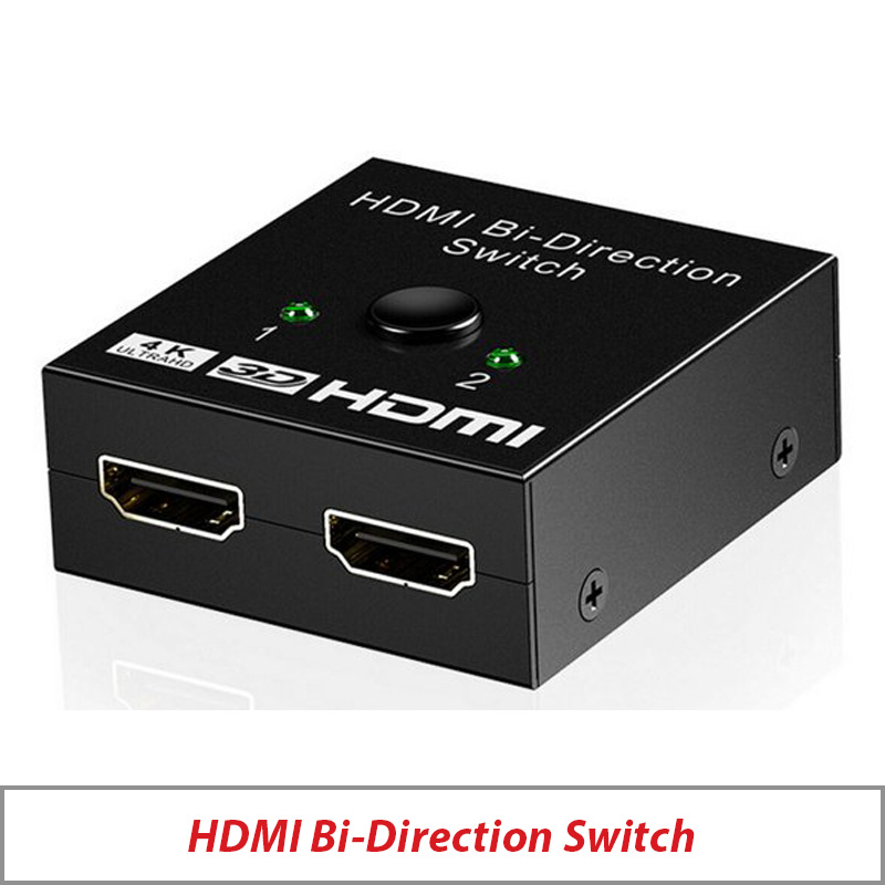 HDMI SPLITTER 1 IN 2 OUT OR 2 IN 1 OUT 4K 2K