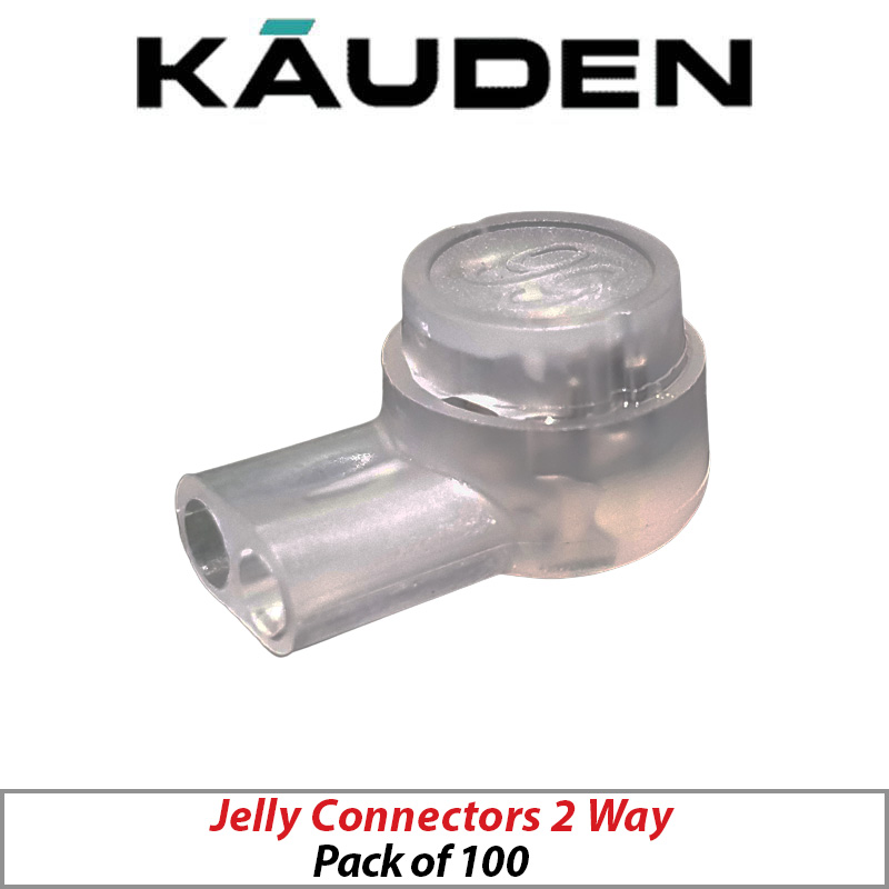 JELLY CONNECTROS 2 WAY CLEAR BUTTON PACK OF 100