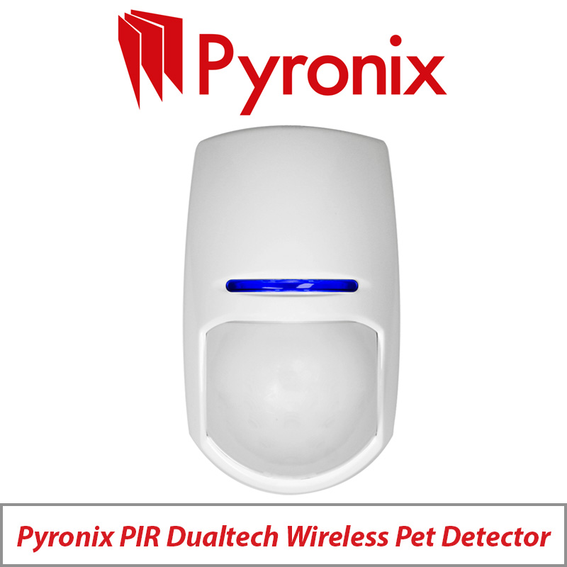 PYRONIX PIR DUALTECH WIRELESS PET DETECTOR 10M KX10DTP3-WE