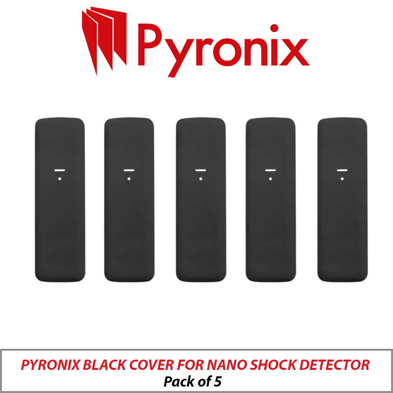PYRONIX BLACK COVER FOR NANO SHOCK DETECTOR PACK OF 5 -  NANO-SHOCKBK-KIT-PACK-OF-5