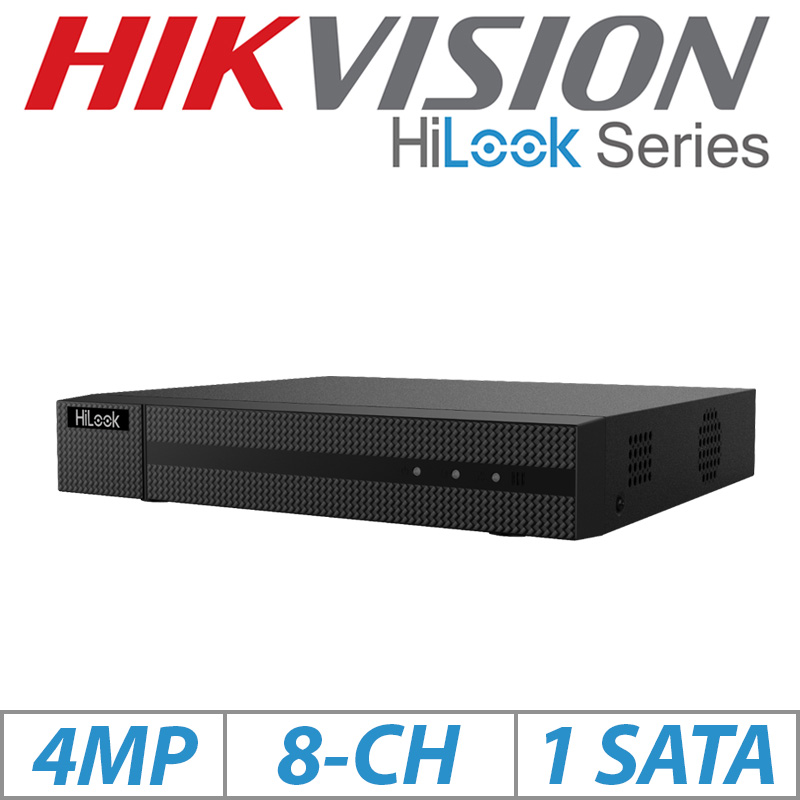 4MP 8CH HIKVISION HILOOK NVR POWERED BY HIKVISION NVR-108MH-D/8P