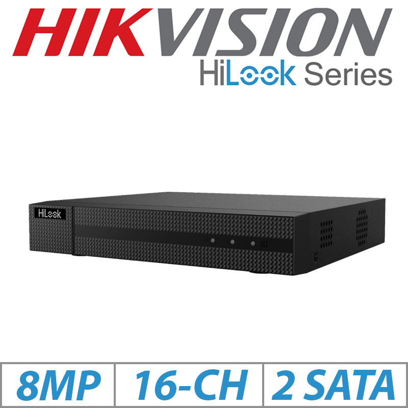 8MP 16CH HIKVISION HILOOK NVR POE NVR-216MH-C-16P