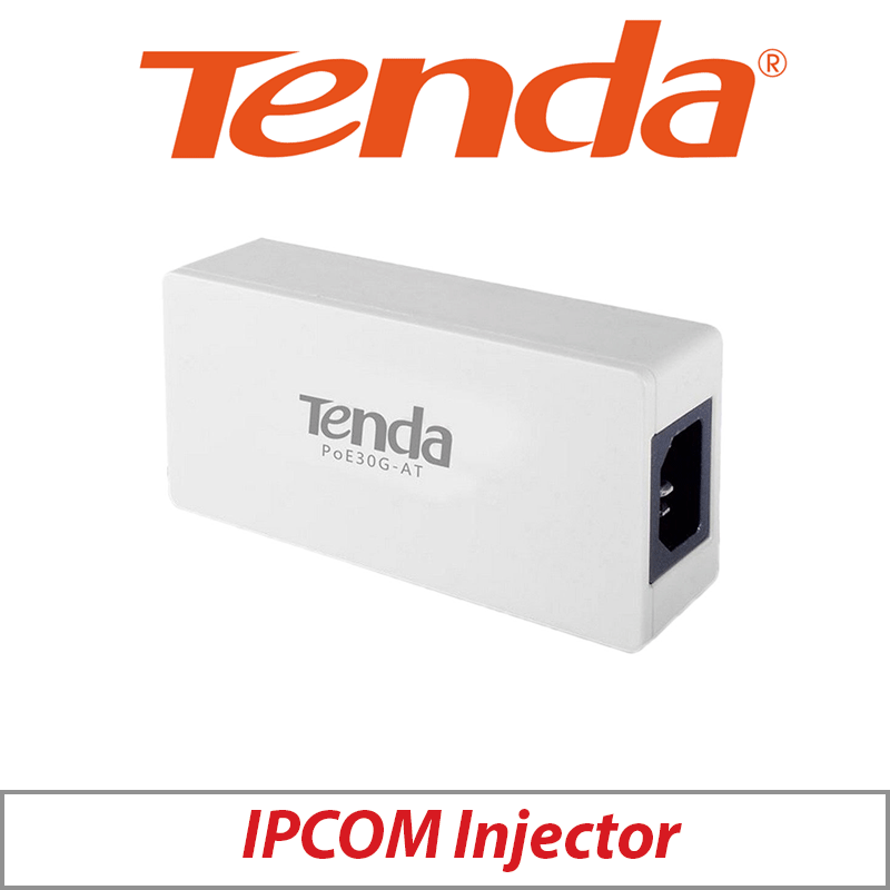TENDA IPCOM PSE30G-AT INJECTOR - PSE30G-AT