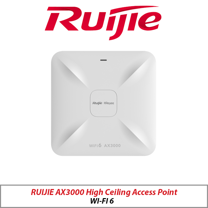 RUIJIE Wi-Fi 6 AX3000 High Performance Multi-G Ceiling Access Point RG-RAP2260