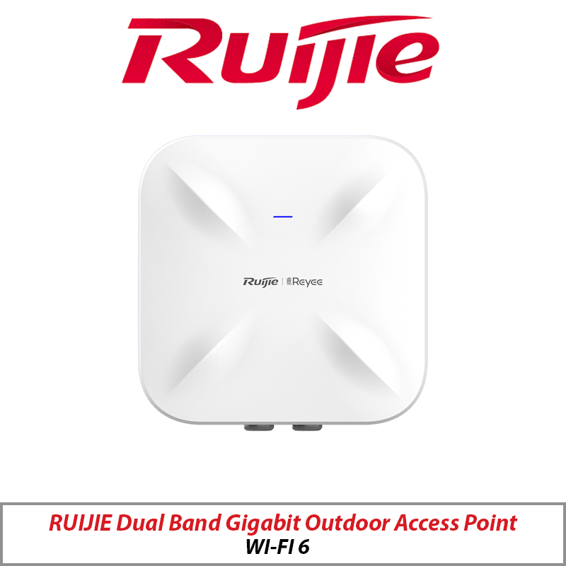 RUIJIE WI-FI 6 DUAL BAND GIGABIT OUTDOOR ACCESS POINT RG-RAP6260-G