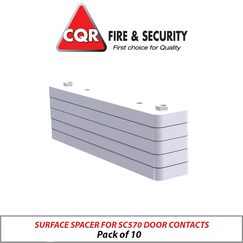 CQR SURFACE SPACER FOR SC570 DOOR CONTACTS PACK OF 10 SC570/SPACER/WH
