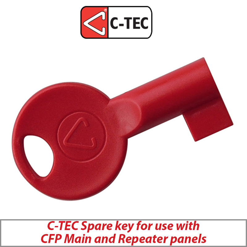 C-TEC SPARE KEY FOR USE WITH CFP MAIN AND REPEATER PANEL S-KEY