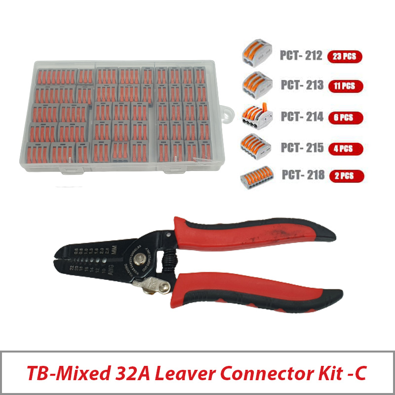 TB-MIXED SERIES 32A LEVER CONNECTOR KIT-C