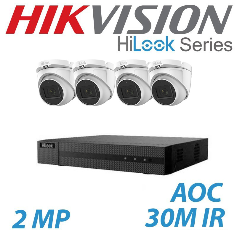 Hikvision HiLook 8 Channel Turbo HD DVR for Hikvision 2MP CCTV Cameras 1080p HDMI AoC 