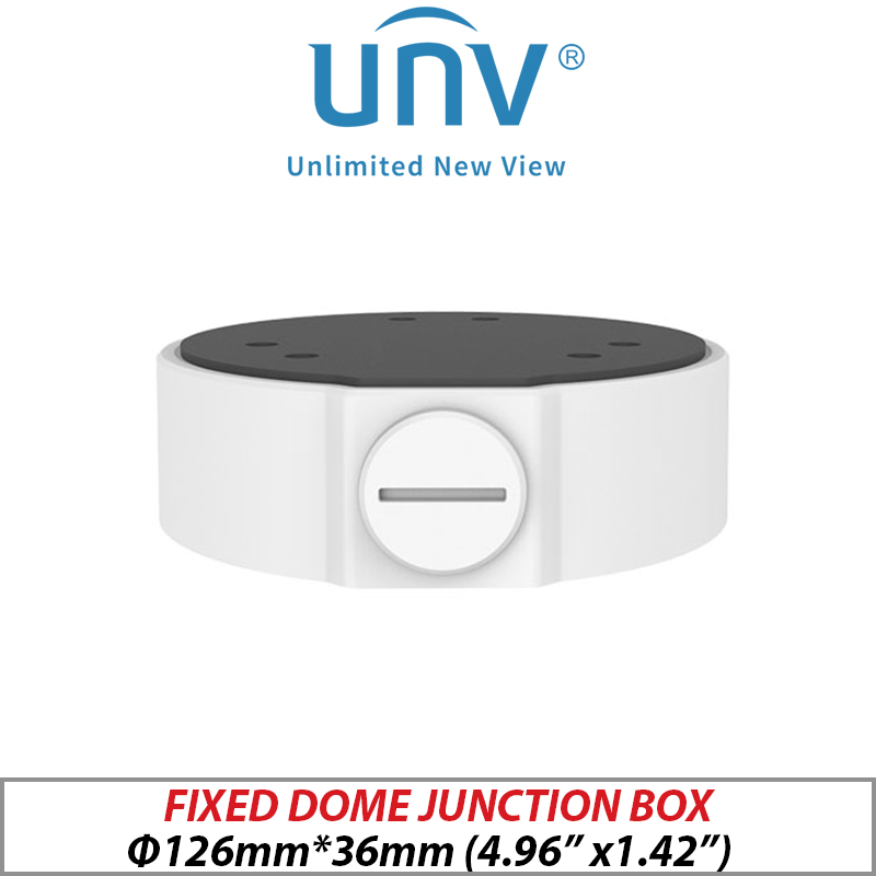 UNIVIEW FIXED DOME JUNCTION BOX TR-JB03-H-IN-WHITE