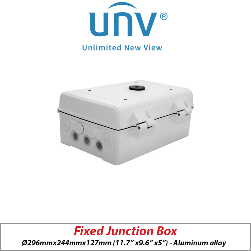 ‌UNIVIEW FIXED JUNCTION BOX - TR-JB12-IN ∙ Doris CCTV