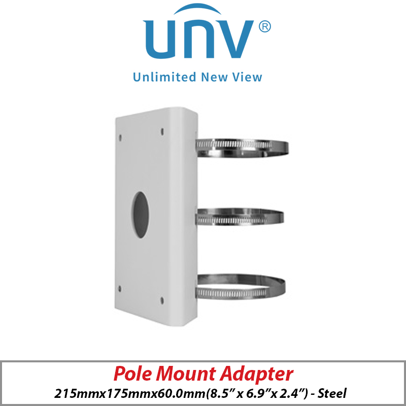 ‌UNIVIEW POLE MOUNT ADAPTER - TR-UP08-A-IN