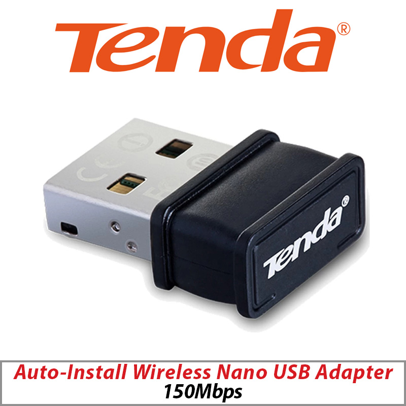 TENDA 150Mbps AUTO-INSTALL WIRELESS NANO USB ADAPTER W311MI