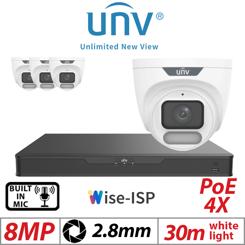 UNIVIEW 8MP IP KIT ∙ Doris CCTV