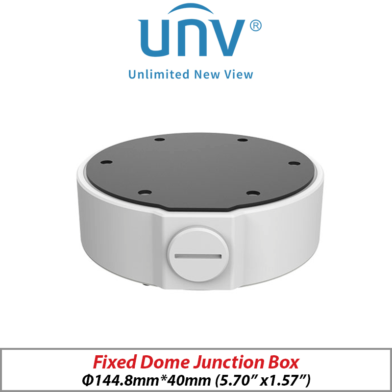 UNIVIEW FIXED DOME JUNCTION BOX TR-JB04-C-IN WHITE