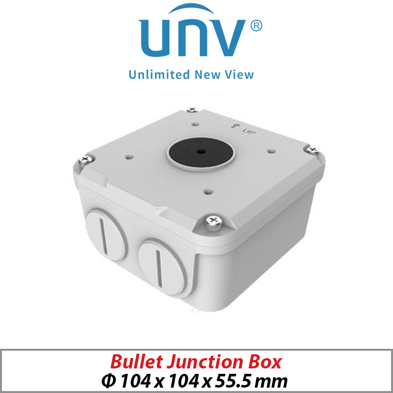 ‌UNIVIEW BULLET CAMERA JUNCTION BOX TR-JB06-A-IN