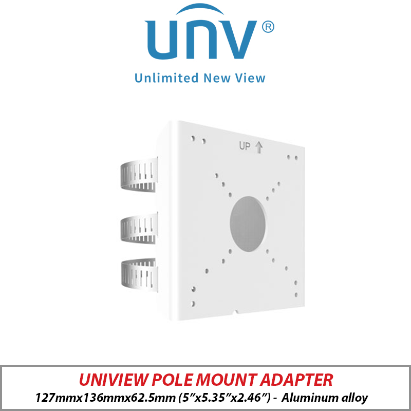 UNIVIEW POLE MOUNT ADAPTER - UNV-TR-UP06-C-IN