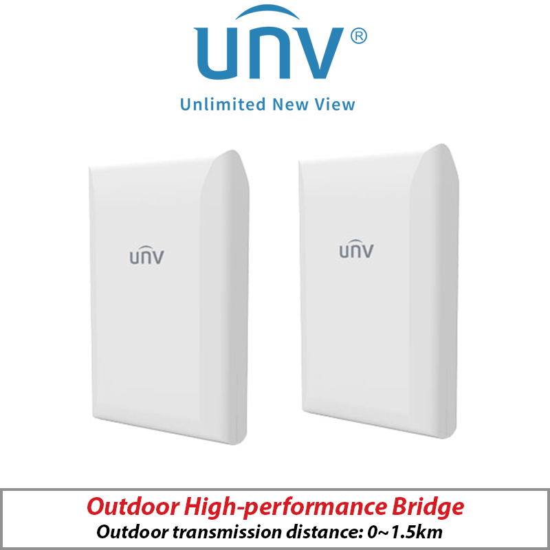 UNIVIEW OUTDOOR HIGH-PERFORMANCE BRIDGE - PACK OF 2  UNV-WLN-EB5N-IN