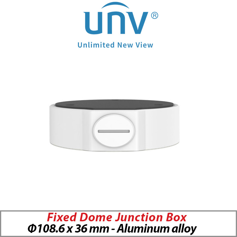 ‌UNIVIEW FIXED DOME JUNCTION BOX TR-JB03-G-IN