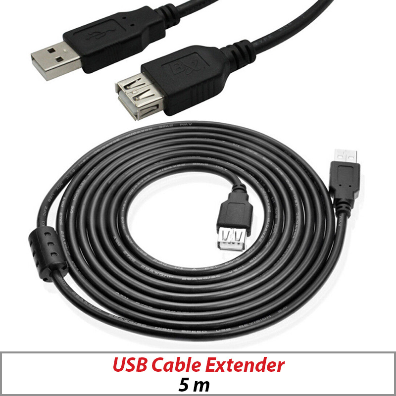 USB CABLE EXTENDER MALE TO FEMALE 5M