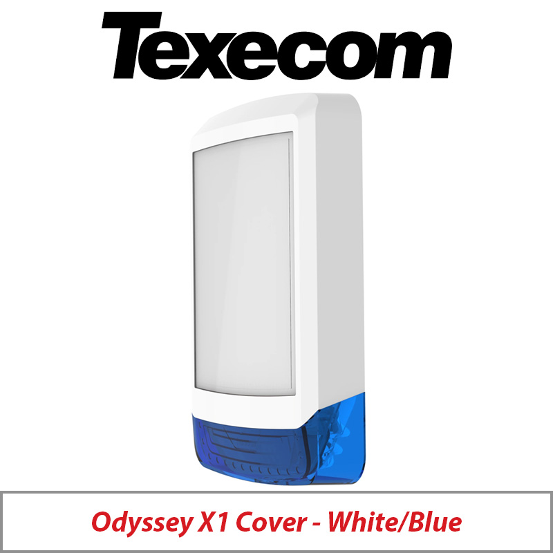 TEXECOM ODYSSEY X1 WDA-0001 COVER WHITE/BLUE