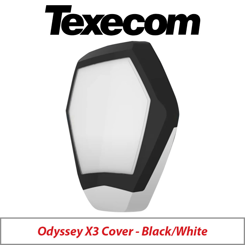 TEXECOM ODYSSEY X3 WDB-0006 COVER BLACK/WHITE