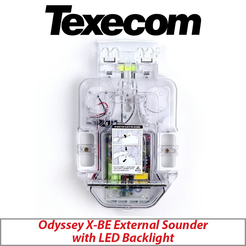 TEXECOM ODYSSEY X-BE WDC-0001 EXTERNAL SOUNDER WITH LED BACKLIGHT