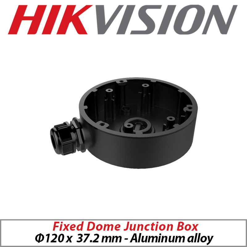 HIKVISION DEEP BASE JUNCTION BOX DS1280ZJDM46BLACK ∙ Doris CCTV